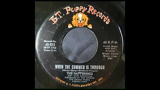 The Happenings - When The Summer Is Through