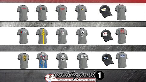 Variety Wardrobe Pack 1 mod for Farming Simulator 22