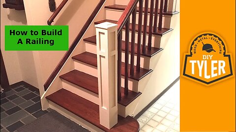 How to build a Railing for a Staircase