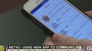 Las Vegas police using new smarphone app to communicate throughout New Year's Eve