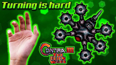 I only use One hand in Contra III Normal 2