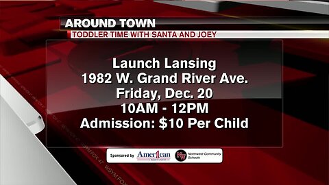 Around Town - Toddler Time Christmas with Joey and Santa - 12/18/19
