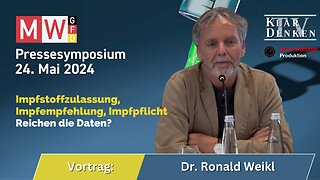 Einleitung zum MWGFD-Symposium zu Impfungen von Dr. Ronald Weikl