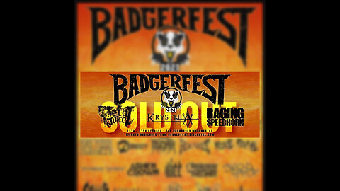 Badgerfest Day 1 15 10 2021