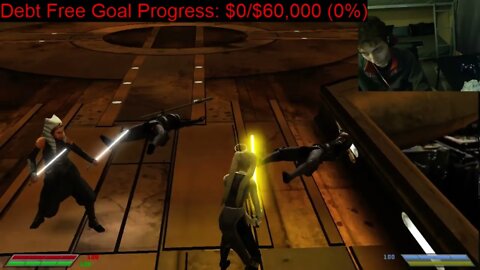 Ahsoka Tano VS Purge Trooper In A Battle With Live Commentary In Star Wars Jedi Knight Jedi Academy