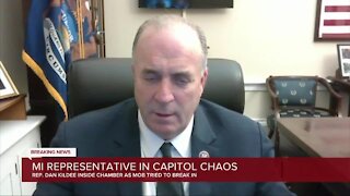 Dan Kildee speaks about chaos at the capitol