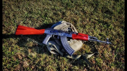 Range review of the Riley Defense AK 47 with red laminate stock: The best American make AK 47