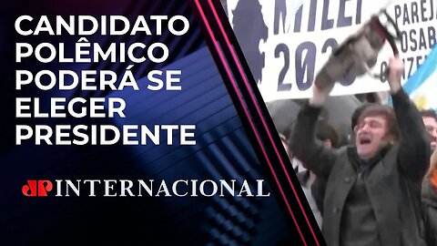 Javier Milei segue como favorito à presidência na Argentina | JP INTERNACIONAL