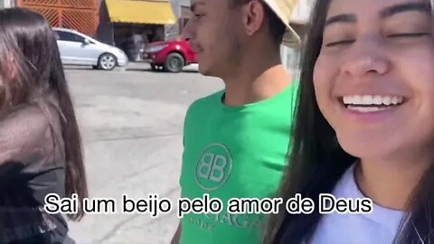 Raissa foi almoçar com o menino do imbu..