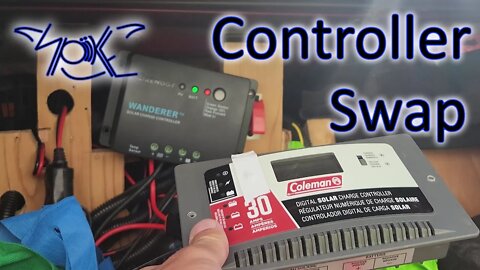 Solar Controller Swap and Moving Locations
