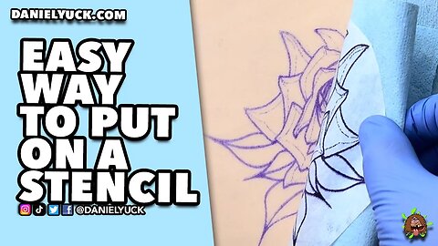 How To Put On A Stencil Like A Pro! Easy Way To Put On A Stencil
