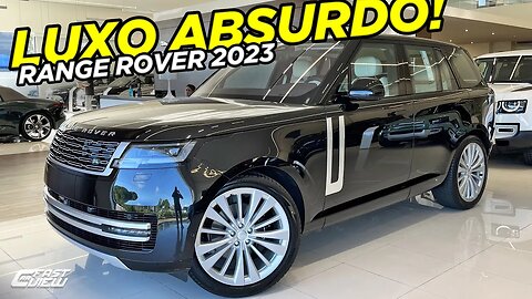 NOVO RANGE ROVER D350 FIRST EDITION 2023 SUV MAIS LUXUOSO QUE AVIÃO QUE CUSTA R$1.6 MILHÕES!