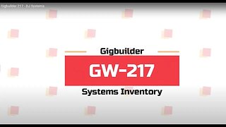 Gigbuilder 217 - DJ Systems