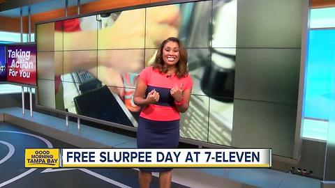 7-Eleven stores offering free small Slurpees on Tuesday