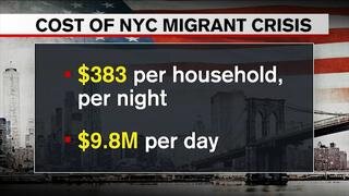 NYC mayor says migrant crisis could cost $12 billion