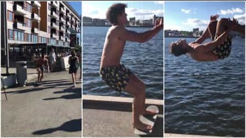 Salto mortale in skate a Oslo