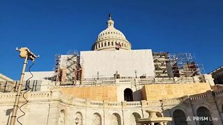 LIVE 11.8.2022 Washington D.C. at the US Capitol on Election Day 2022 the Construction Update