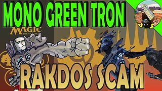 Mono Green Tron VS Rakdos ｜Lands but... ｜MTGO Modern League Match