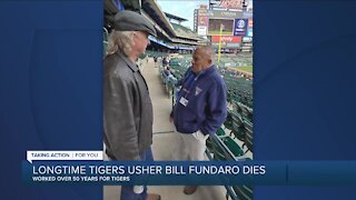 Longtime Tigers usher Bill Fundaro dies