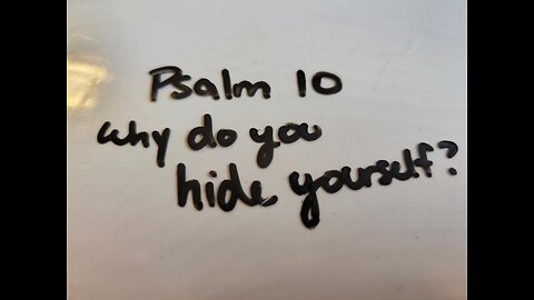 Psalm 10 - Audio