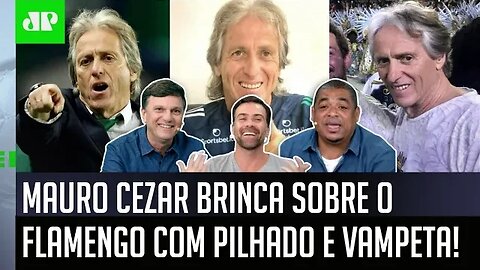 "Se VOCÊ AMA o Jorge Jesus, deveria..." Mauro Cezar RESENHA sobre o Flamengo com Pilhado e Vampeta!