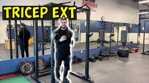 How to do Tricep Band Extension Exercise | 2 Minute Tutorials