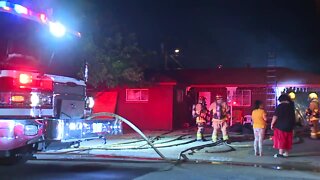 Family displaced after fire in west Phoenix