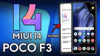 FINALMENTE CHEGOU!!! MIUI 14 ANDROID 13 PARA POCO F3 GLOBAL! | Poco F3 Global Miui v14 Android 13