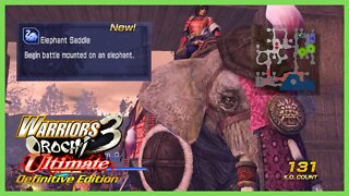 WARRIORS OROCHI 3 Ultimate: Como conseguir o Elephant Saddle UM F$K#NG ELEFANTE !!!