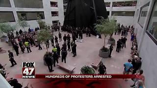 Activists protesting Kavanaugh flood Senate building, comedian Amy Schumer among those arrested