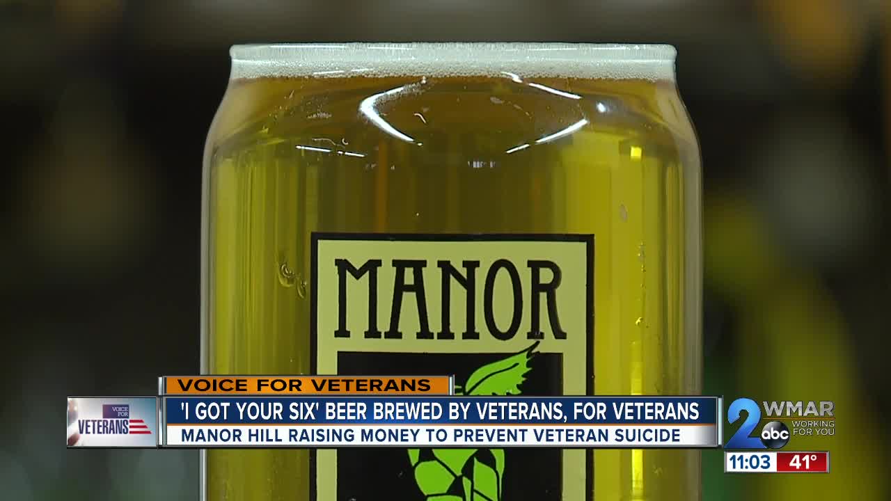 'I Got Your Six' beer raises money to prevent veteran suicide