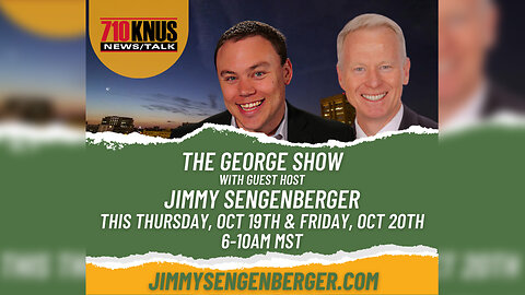 Jimmy In For George - Oct 20, 2023