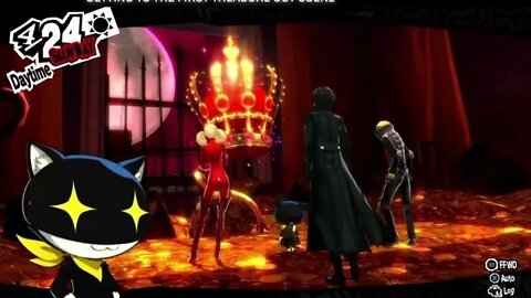Persona 5 cut scene of the first treasure