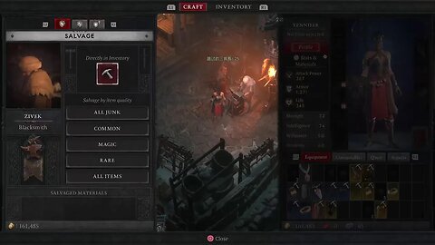 Diablo 4 Early Access Livestream- Ice Sorceress Yennifer Part 3