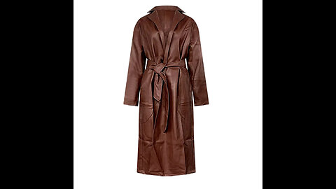 #STACEY #VEGAN #LEATHER #TRENCH #COAT #STVESTI.COM