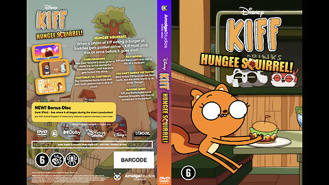 Opening to: Kiff: Hungee Squirrel (2024 Homemade DVD)