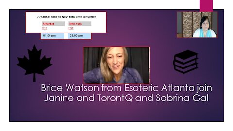 Brice Watson on Turn the Page with Janine, Sabrina Gal & TorontQ