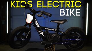 KIDS ELECTRIC BIKE || SSR Sprinter 12 KIDS ELECTRIC Bike