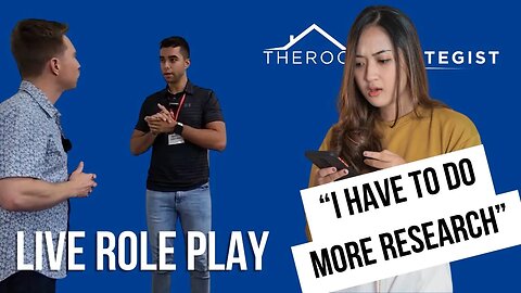"I have to do more research" // LIVE Role Play