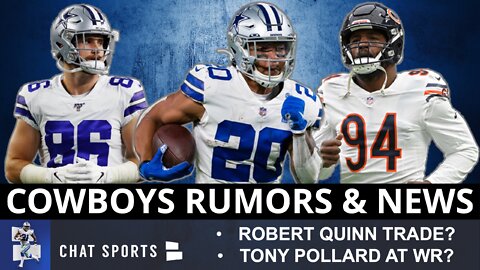 Cowboys Rumors On Robert Quinn Trade & Tony Pollard Position Change
