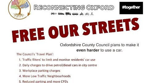 Free Our Streets: OXFORD - Debate the Travel Pan