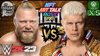 Cody Rhodes vs Brock Lesnar Night of Champions 🎮 WWE 2K23 Raw Smackdown