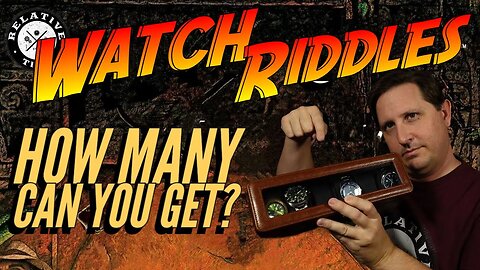 5 Watch Riddles To Test Your Knowledge. How good are you?