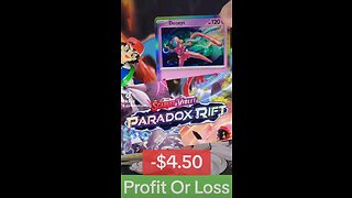 Opening The New #paradoxrift #pokemon #pokemoncards booster pack! #pokemontiktok #pokemoncommunity