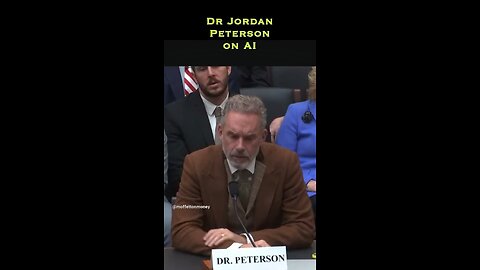 Part 3: Jordan Peterson US Congress