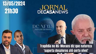 Tragédia no RS: Moraes diz que natureza ‘suporta desaforos até certo nível’