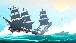 what a fantasy pirate listens to while en route⛵to locate treasure island🏝️part 32...