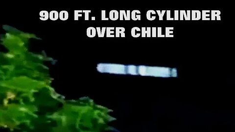 Massive Cylinder UFO Seen Over Chile! #shorts #viral #trending #viralvideo #fypシ