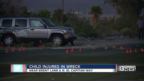 Child in critical condition in t-bone crash at Brent, El Capitan