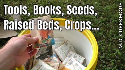 Survival Gardening Tips // Tools, Books, Raised Beds, Seeds, Crops...